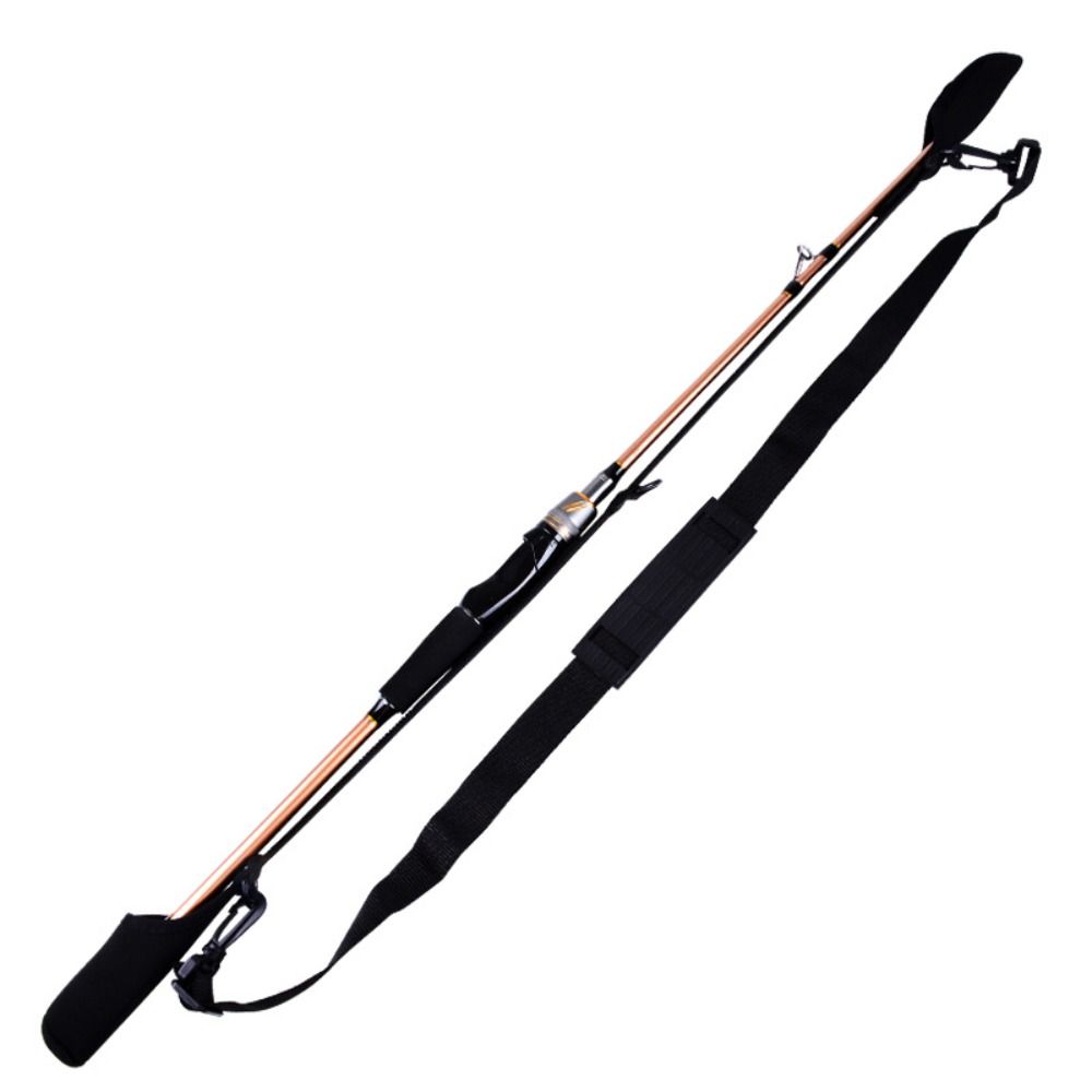 Reel Cover - กระเป๋าเก็บคันเบ็ดแบบพกพา สายสะพายไหล่คันเบ็ดแบบปรับได้ เข็มขัดคันเบ็ด ตัวป้องกันรอก อุปกรณ์ตกปลา